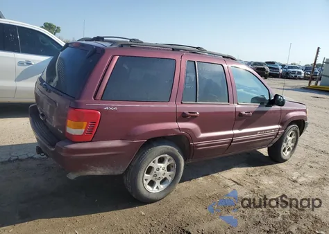 2000 Jeep Grand Cherokee Limited из США, поврежденный, VIN 1J4GW58N6YC160026